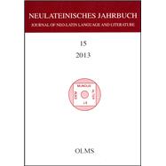 Neulateinisches Jahrbuch Journal of Neo-Latin Language and Literature