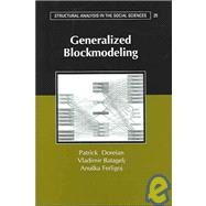 Generalized Blockmodeling