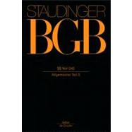 Staudinger BGB : (Allgemeiner Teil 5)