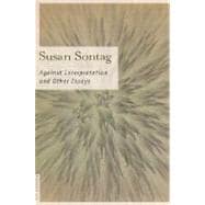 against interpretation and other essays by susan sontag