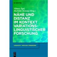 Nahe Und Distanz Im Kontext Variationslinguistischer Forschung