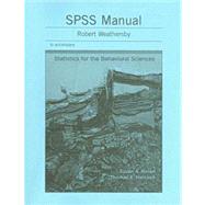 SPSS Manual to accompnay Statistics for the Behavioral Sciences
