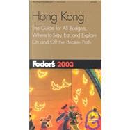 Fodor's Hong Kong 2003