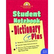 Random House Webster's Student Notebook Dictionary Plus