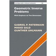Geometric Inverse Problems