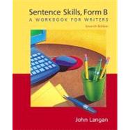 Sentence Skills : A Workbook for Writers, Form B