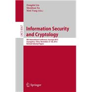Information Security and Cryptology
