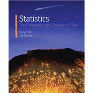 Statistics The Exploration & Analysis of Data