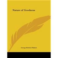 Nature of Goodness 1903