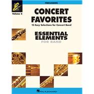 Concert Favorites Vol. 2 - Percussion Essential Elements Band Series