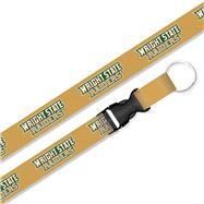 Wright State Sublimated Lanyard w/Buckle