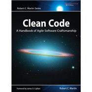 Clean Code A Handbook of Agile Software Craftsmanship