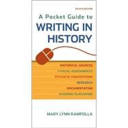 A Pocket Guide to Writing in History
