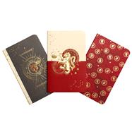 Harry Potter - Gryffindor Constellation Sewn Pocket Notebook Collection