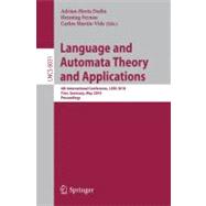 Language and Automata Theory and Applications : 4th International Conference, LATA 2010, Trier, Germany, May 24-28, 2010, Proceedings