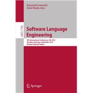 Software Language Engineering : 5th International Conference, SLE 2012, Dresden, Germany, September 26-28, 2012, Revised Selected Papers