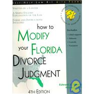 How to Modify Your Florida Divorce Judgment