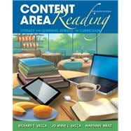 Content Area Reading Plus NEW MyEducationLab with Video-Enhanced Pearson eText -- Access Card Package