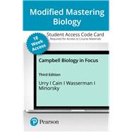 Modified Mastering Biology with Pearson eText -- Access Card -- for Campbell Biology in Focus (18-Weeks)