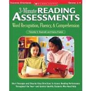 Three-minute Reading Assessments Grades 1-4