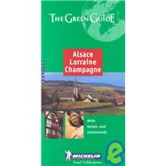 Michelin Green Guide Alsace-Lorraine-Champagne