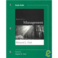 Study Guide to accompany Management