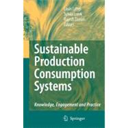Sustainable Production Consumption Systems
