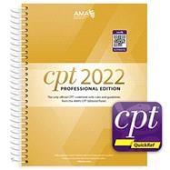 CPT Professional 2022 and CPT QuickRef APP Bundle