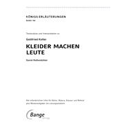 Kleider machen Leute von Gottfried Keller- Textanalyse und Interpretation