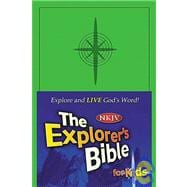 Explorers Bible for Kids: New King James Version, Sour Apple Green, Imitation Leather