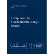 Compliance Im Finanzdienstleistungsbereich