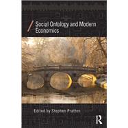 Social Ontology and Modern Economics