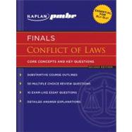 Kaplan PMBR FINALS: Conflict of Laws Core Concepts and Key Questions