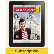 Asi se dice! Level 2, Teacher Lesson Center, 1-year subscription