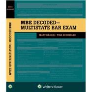 The MBE Decoded Multistate Bar Exam,9781543830903