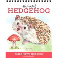 Hedgehog Page-a-Month Easel 2017 Calendar