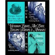 Victorian Ladies, Art Deco, Elegant Teacups and Animals