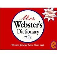 Mrs. Webster's Dictionary