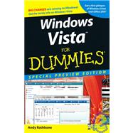 Windows<sup>®</sup> Vista<sup><small>TM</small></sup> For Dummies<sup>®</sup>, Special Preview Edition