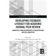 Developing Feedback Literacy for Academic Journal Peer Review