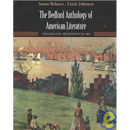 Bedford Anthology of American Literature V1 & Adventures of Huckleberry Finn