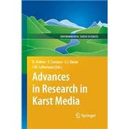 Advances in Research in Karst Media