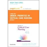 Priorities in Critical Care Nursing Pageburst E-book on Vitalsource Retail Access Card