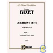 Bizet Children's Suite Juex D'Enfants Piano Duet 2P4H