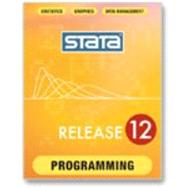 STATA Programming Reference Manual: Release 12