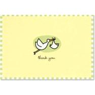 Baby Stork Thank You Notes
