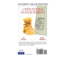 Operations Management, Student Value Edition