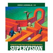 Supervision Concepts and Practices of Management