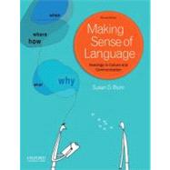 Making Sense of Language Readings in Culture and Communication
