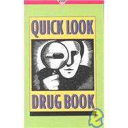 Quick Look Drug Book 2000